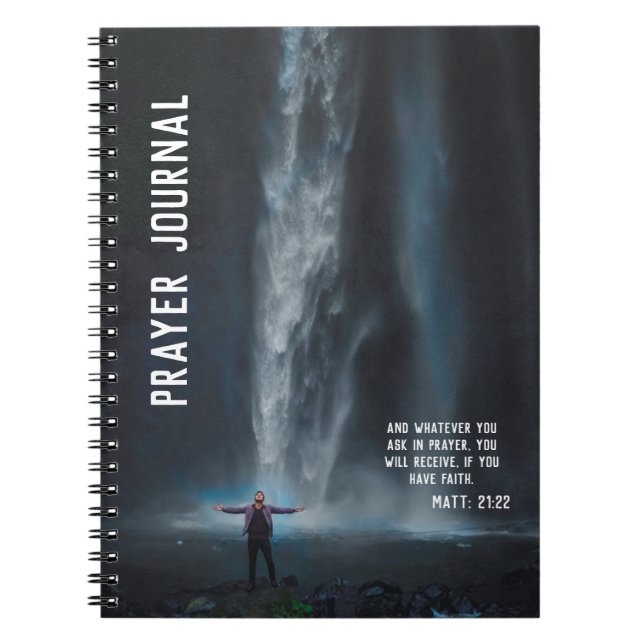 Caderno Espiral Bênção Da Oração (Frente)