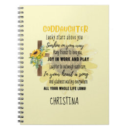 Caderno Espiral Bênção Irlandesa para a Deusa Adolescente ou Crian