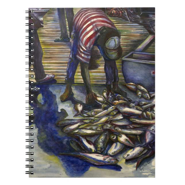 Caderno Espiral Bênçãos de Sábado, Ilha Harbor (Frente)