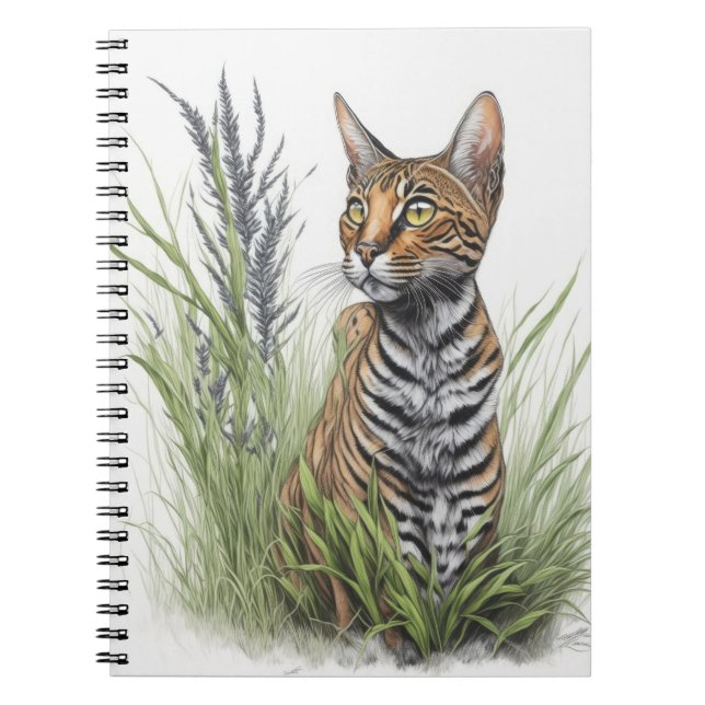 Caderno Espiral Bengala Cat (Frente)