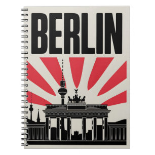 Caderno Espiral Berlin Vintage