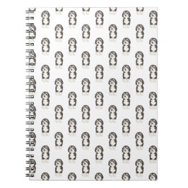 Caderno Espiral Bernedoodle