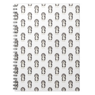Caderno Espiral Bernedoodle