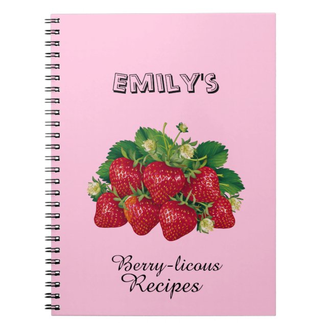 Caderno Espiral Berry-licous  (Frente)