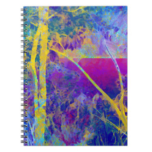 Caderno Espiral Beside The Lake Shore