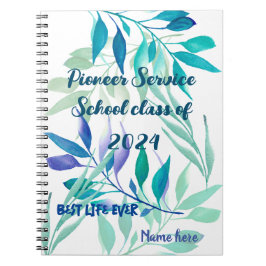 Caderno Espiral Best Life Ever - Pioneer School add name