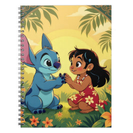 Caderno Espiral Beste Freunde fürs Leben – Lilo & Stitch