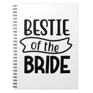 Caderno Espiral Bestie Da Noiva