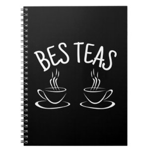 Caderno Espiral Besties Engraçado Amizade