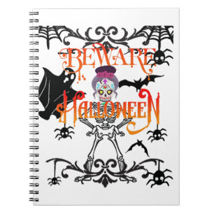 Caderno Espiral Beware Halloween