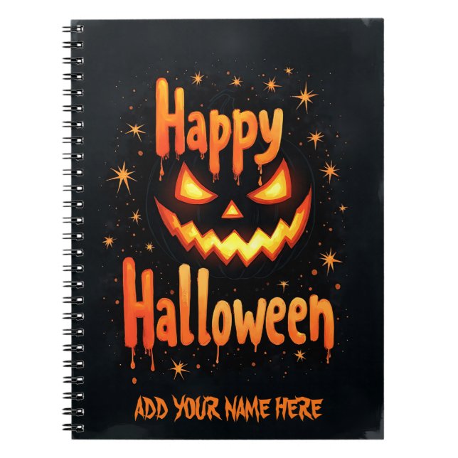 Caderno Espiral Bewitch Halloween (Frente)
