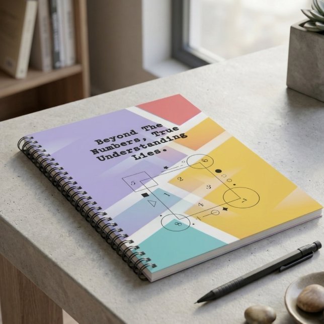 Caderno Espiral Beyond The Numbers | True Math Understanding (Criador carregado)