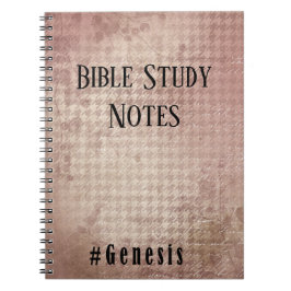Caderno Espiral Bible Study-Genesis