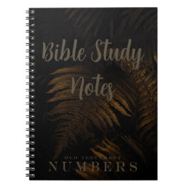 Caderno Espiral Bible Study-Numbers