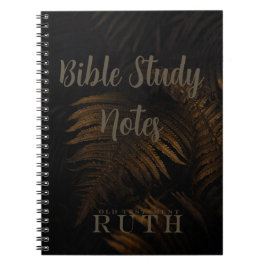 Caderno Espiral Bible Study-Ruth
