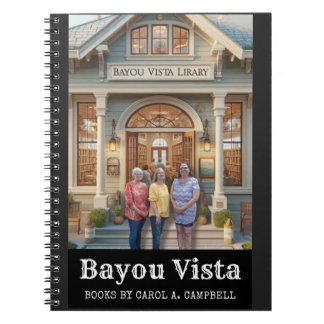 Caderno Espiral Biblioteca Bayou Vista – Coleção Southern Psychos