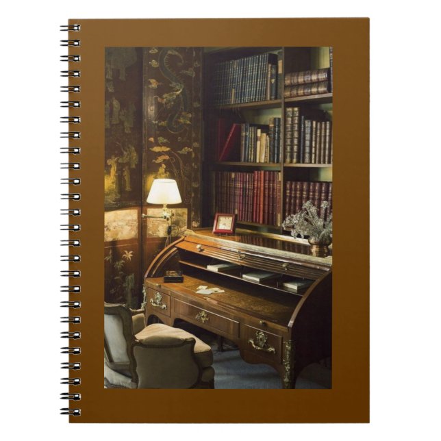 Caderno Espiral biblioteca formal (Frente)