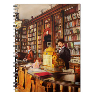 Caderno Espiral Biblioteca - Uma ideia inovadora 1895