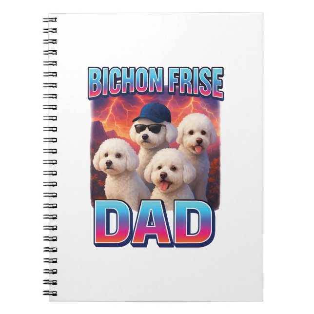 Caderno Espiral Bichon Frise (Frente)