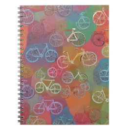 Caderno Espiral Bicicletas