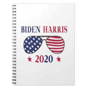 Caderno Espiral Biden Harris 2020