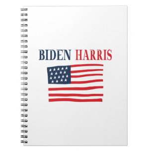 Caderno Espiral Biden Harris 2020