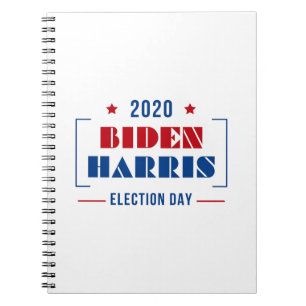 Caderno Espiral Biden Harris 2020