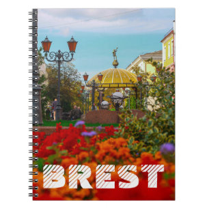 Caderno Espiral Bielorrússia Б е л а у р ь с Б р Brest, е с Arquit