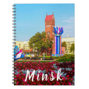 Caderno Espiral Bielorrússia Б е л р у а ь с М и н  Minsk с Arquit
