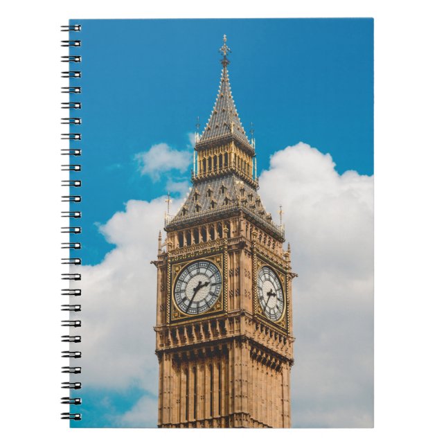 CADERNO ESPIRAL BIG BEN LONDON (Frente)