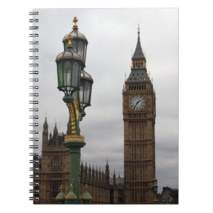 Caderno Espiral Big Ben - Londres - Notebook