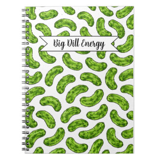 Caderno Espiral Big Dill Energy