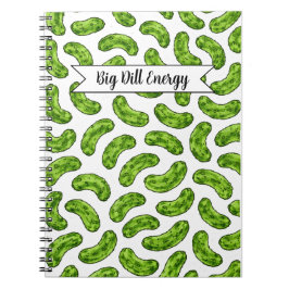 Caderno Espiral Big Dill Energy Spiral Notebook