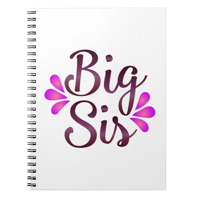 Caderno Espiral Big Sis (Frente)
