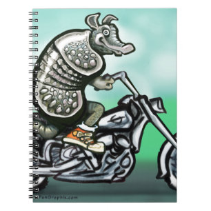 Caderno Espiral Biker Club Dillo