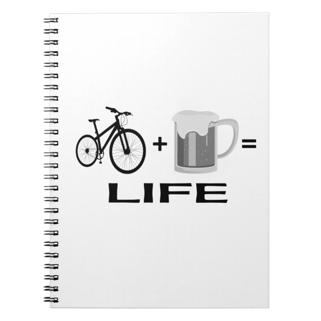 Caderno Espiral Bikes & Beer! (Frente)