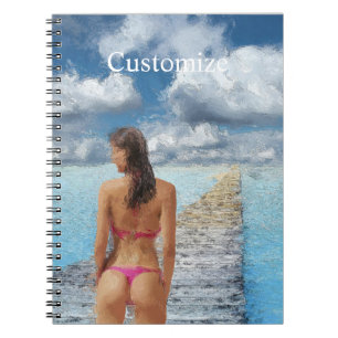 Caderno Espiral Bikini Girl Thunder_Cove