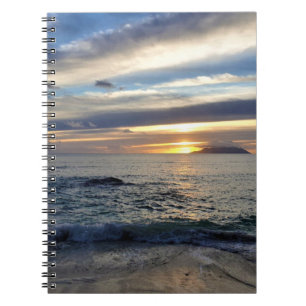 Caderno Espiral Binder de 3 toques na hora do Ouro