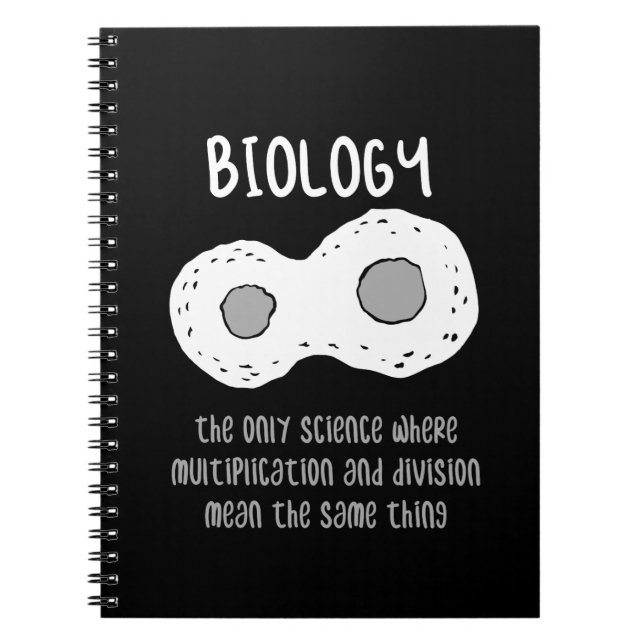 Caderno Espiral Biologia - Biologia O Único Presente Ciência (Frente)