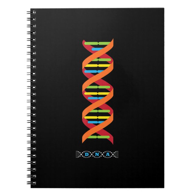 Caderno Espiral biologia dna molécula genes de professores de ciên (Frente)