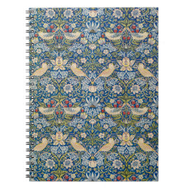 Caderno Espiral Bird Art Nouveau Design