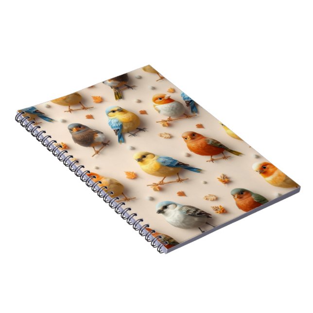 Caderno Espiral Birds (Lado Direito)