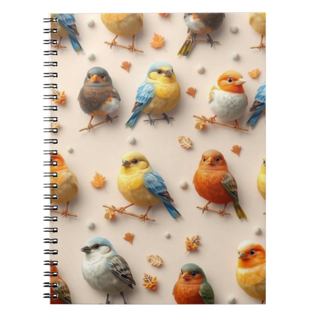 Caderno Espiral Birds (Frente)