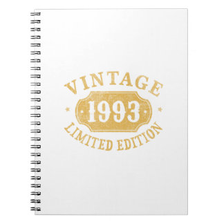 Caderno Espiral Birthday Gift Best Limited para os anos 93