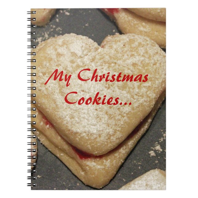 Caderno Espiral Biscoitos de Natal (Frente)
