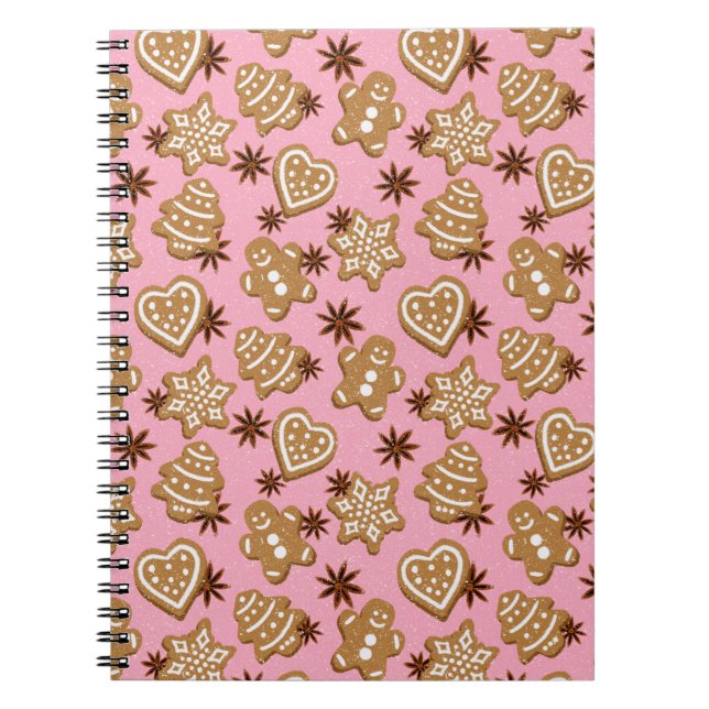 Caderno Espiral Biscoitos de Natal (Frente)