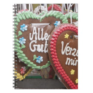 Caderno Espiral Biscoitos decorativos de gengibre
