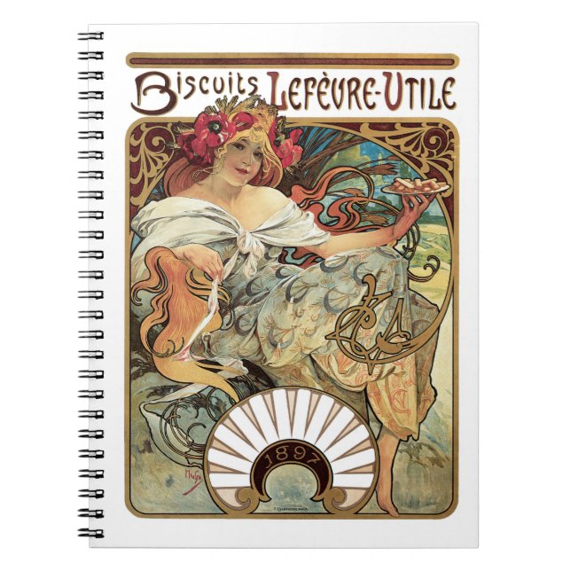 Caderno Espiral Biscoitos Lefevre-Utile (Frente)