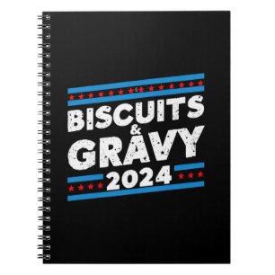Caderno Espiral Biscuits e Molho 2024 Eleição Presidencial