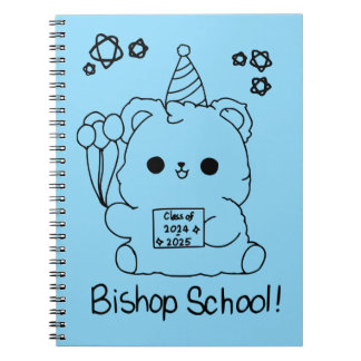 Caderno Espiral Bishop 2025